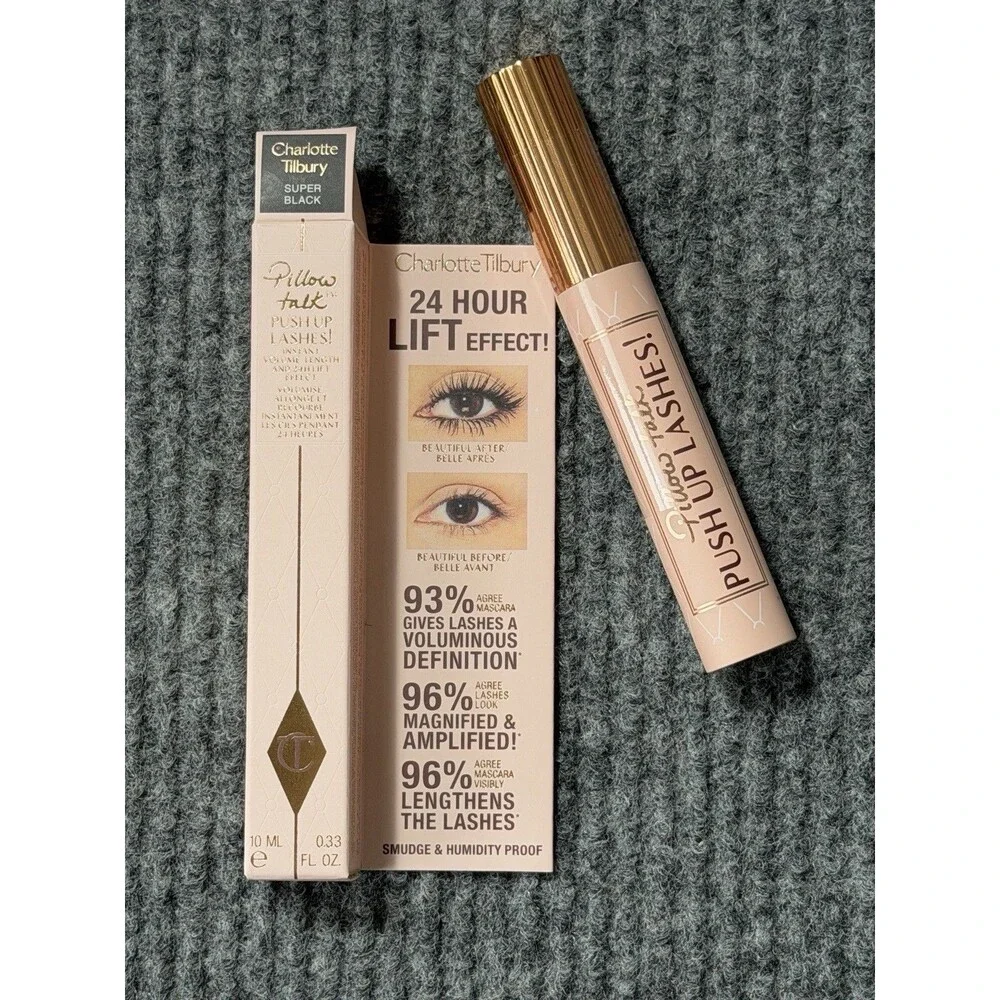 Charlotte Tilbury Pillow Talk Push Up Lashes Volumizing Lengthening Mascara NEW